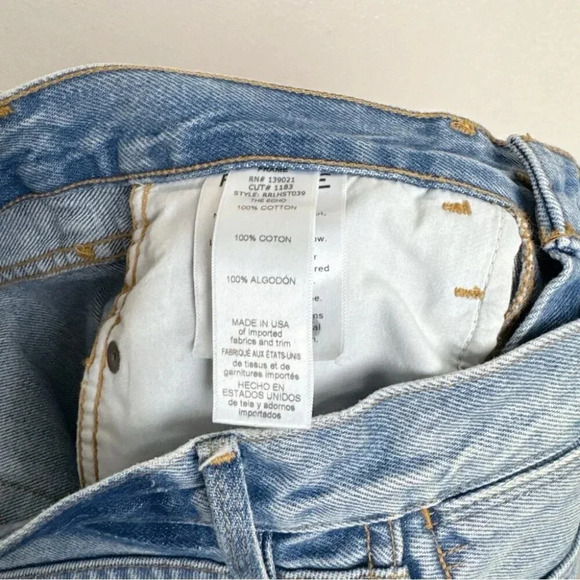 Frame  Womens 24 Rigid Re-release Le High Straight Jeans - Picture 12 of 16